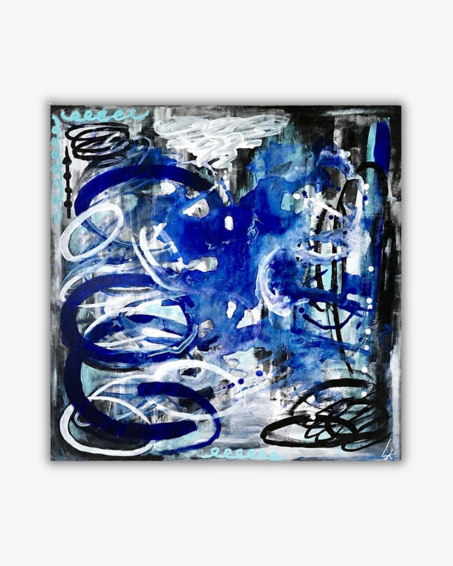 Blue. Original