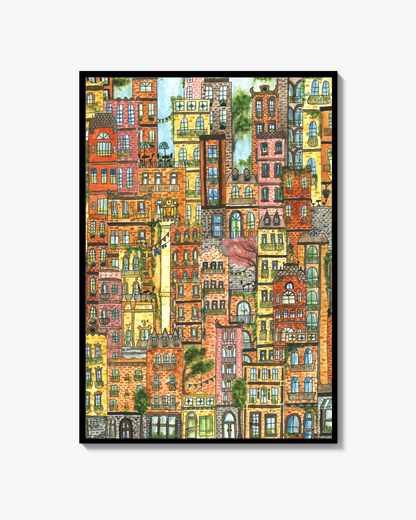 Gammel By Poster