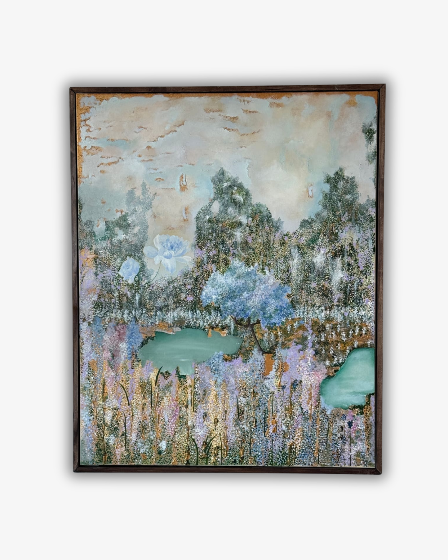 Alan's Garden Original Maleri