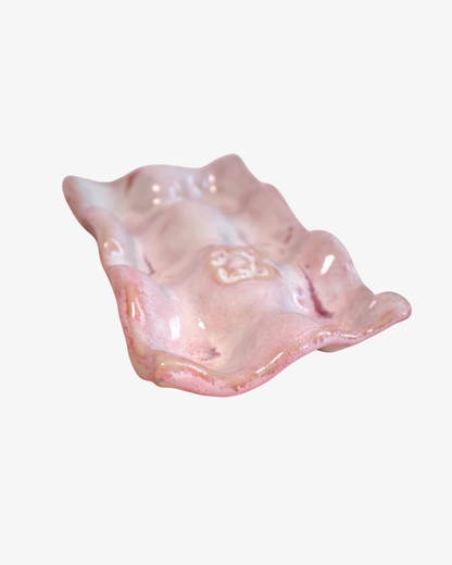 Æggebakke strl 6 rosa