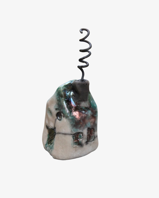 Raku hus Skulptur