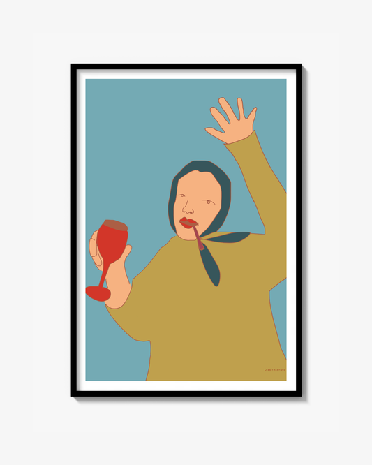 Who wants a drink Poster