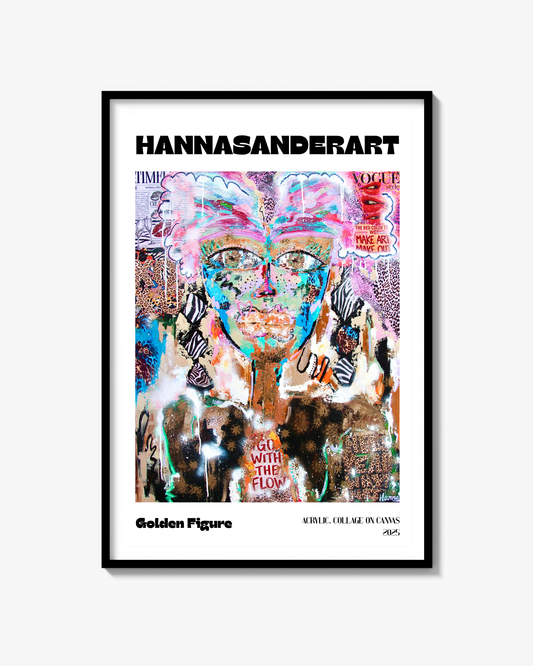 Golden Figure Fine Art Print