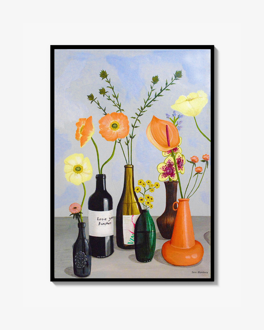 HALF A THIRSTY BOTANIST - Poster