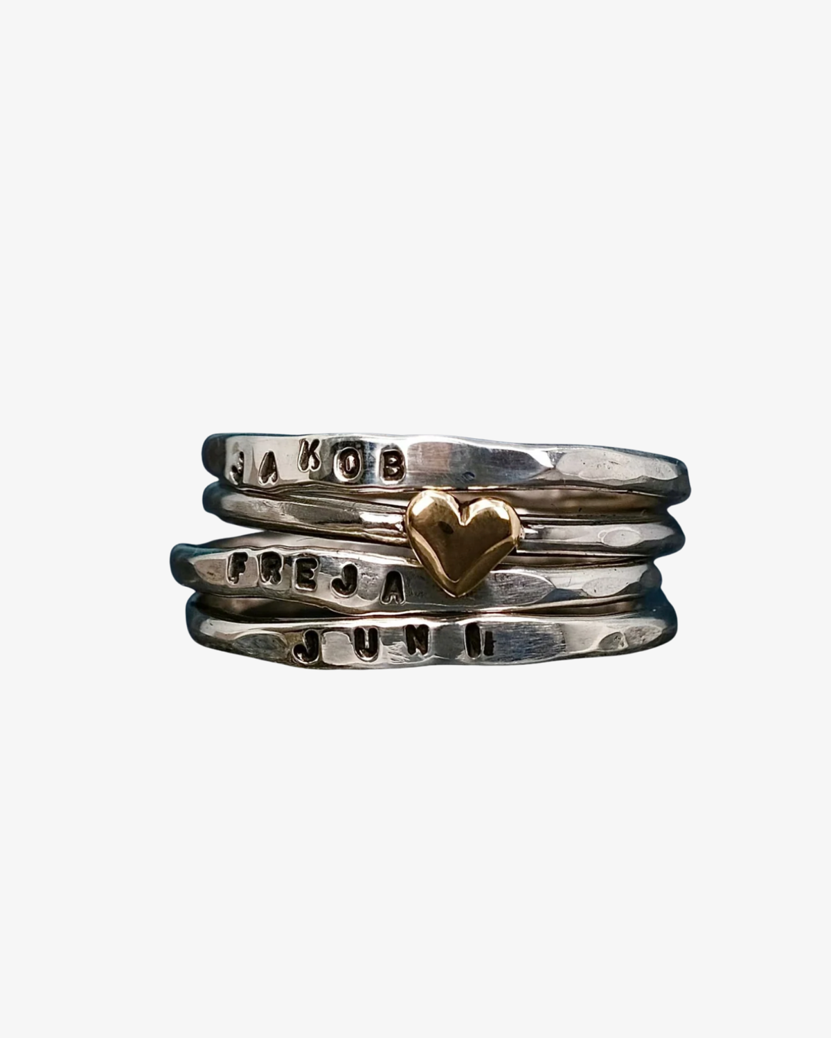 NAMNRING - 2MM SILVER RING