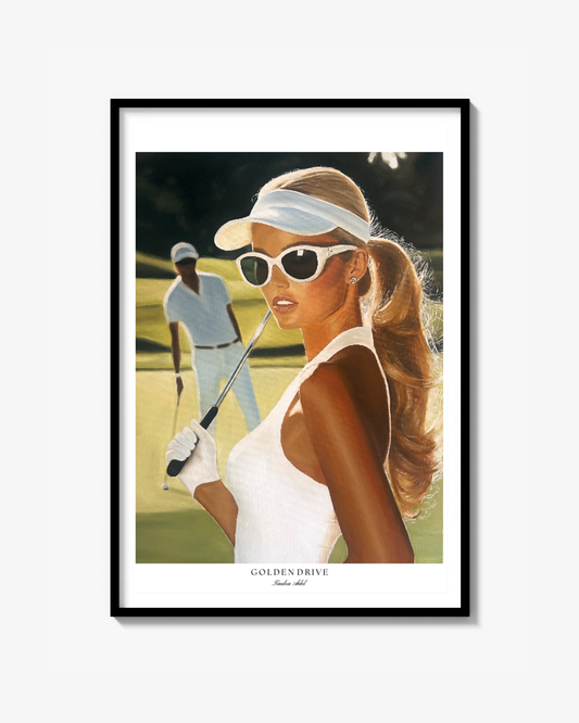 Golden drive - Print