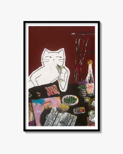 The Groovy Swiftie Cat - Poster