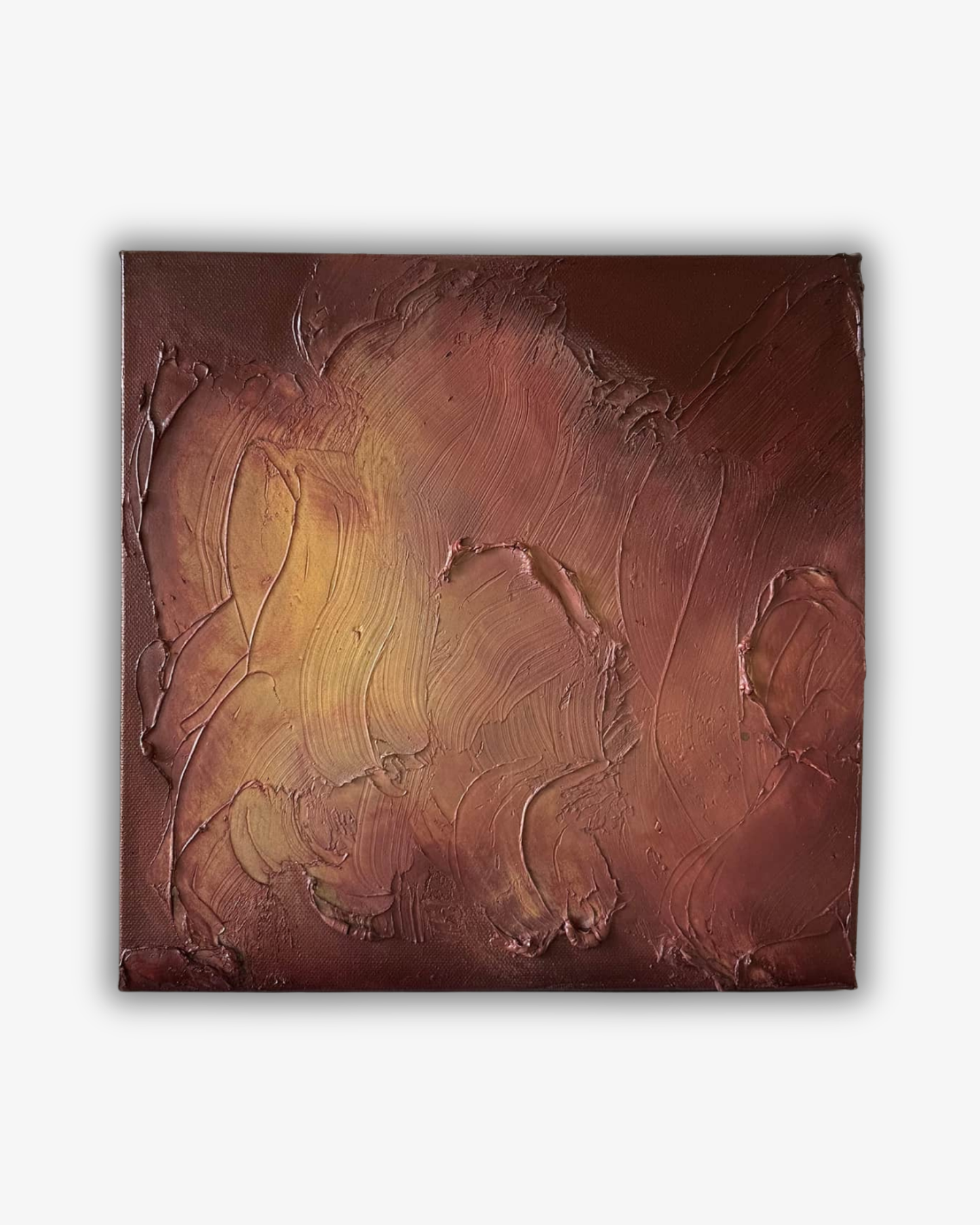 Diving Original textured painting