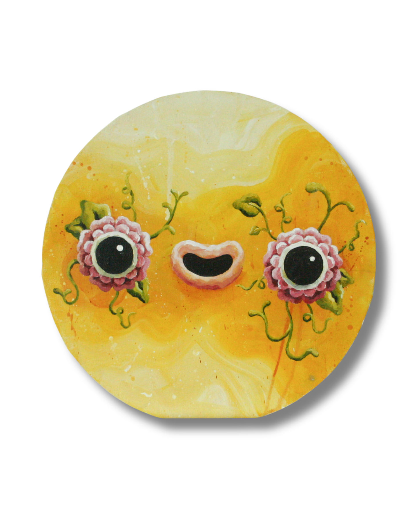 I like the way you see things, Original popsurrealism lowbrow popart maleri på lærred