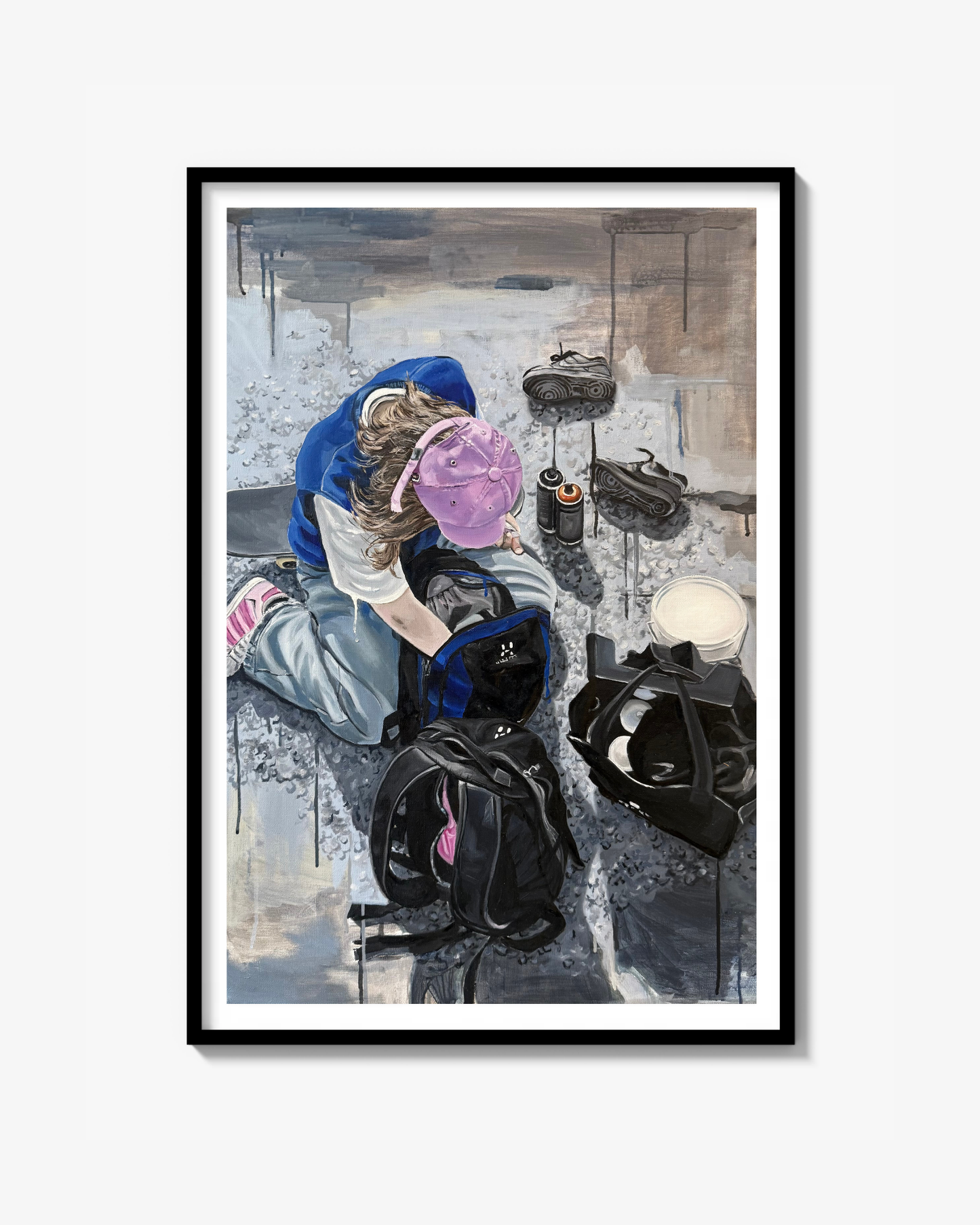 ”Rygga skejt kannor” -poster, signed and numbered