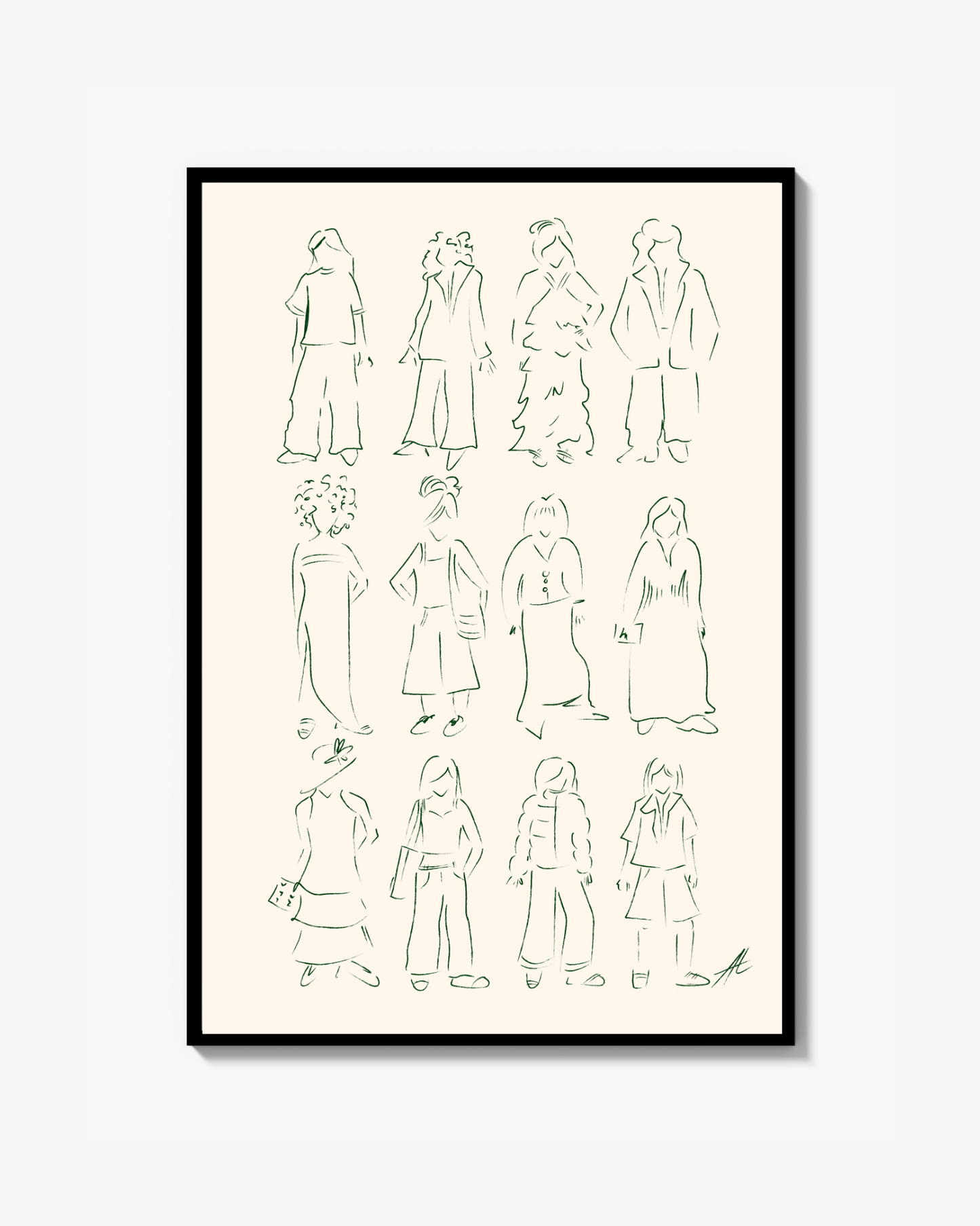 12 outfits Poster