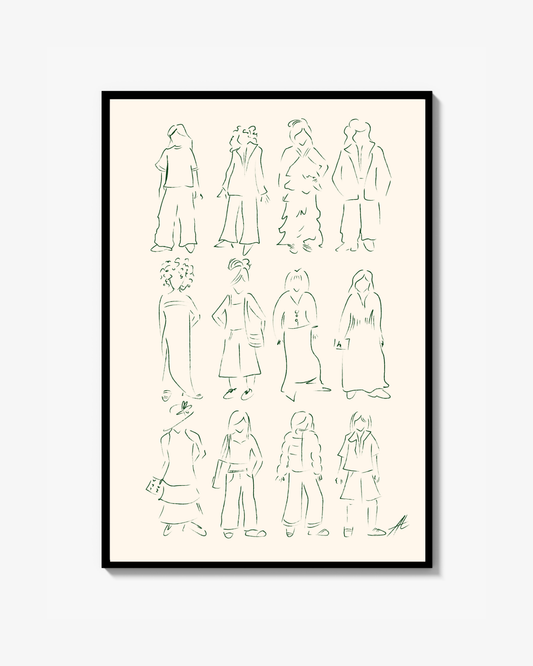 12 outfits Poster