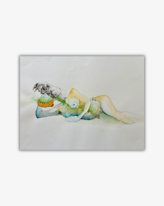 Reclining Nude. 2026 Original