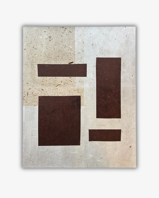 ”Earthship” wall art composition