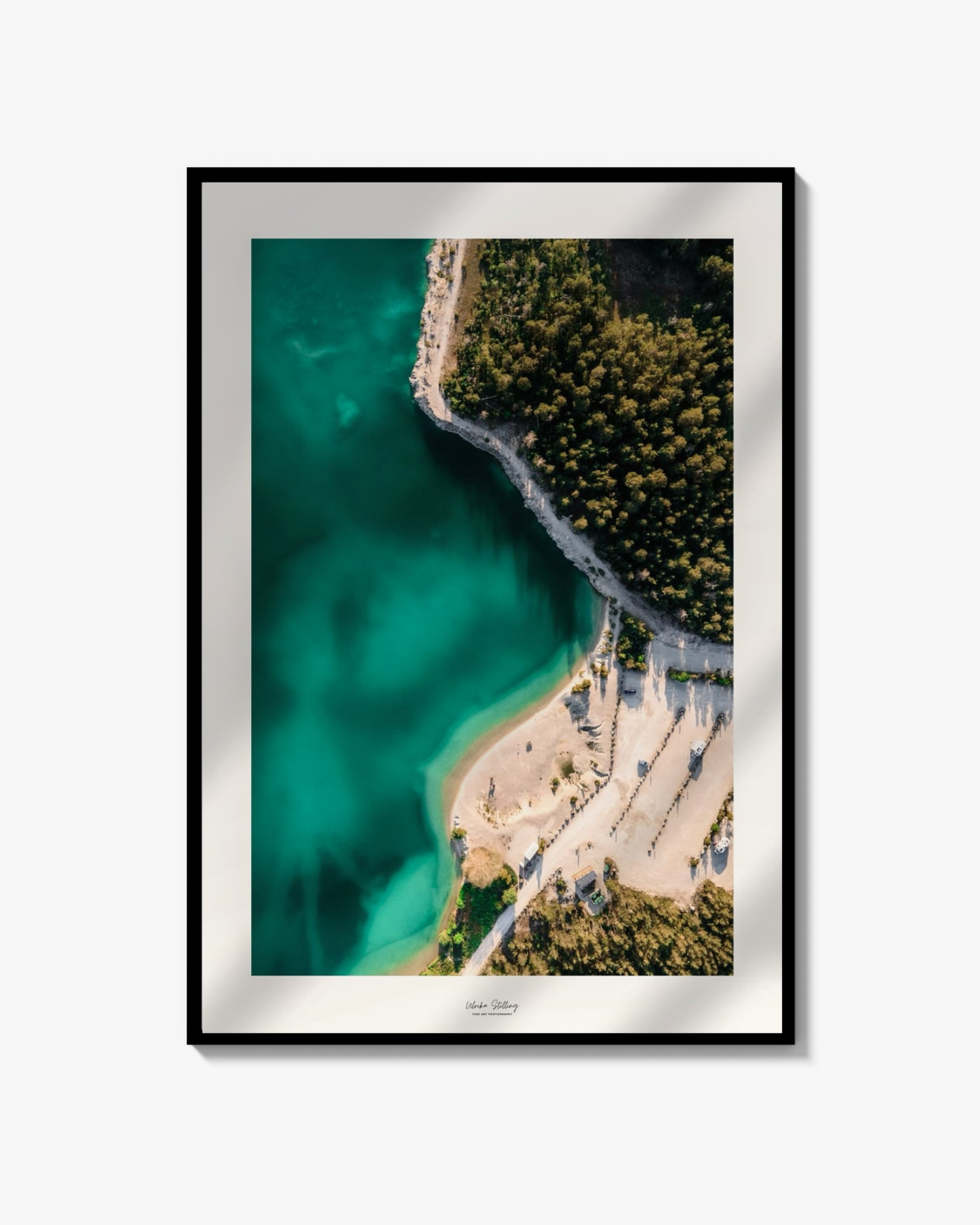 Blå Lagunen II Print