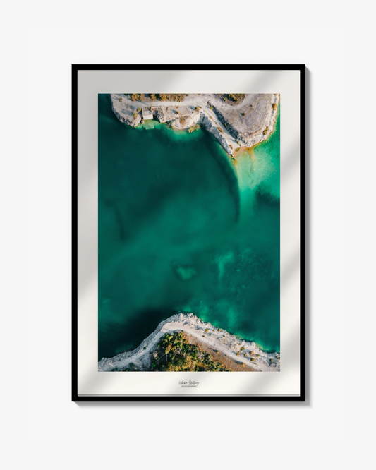 Blå Lagunen IIII Print