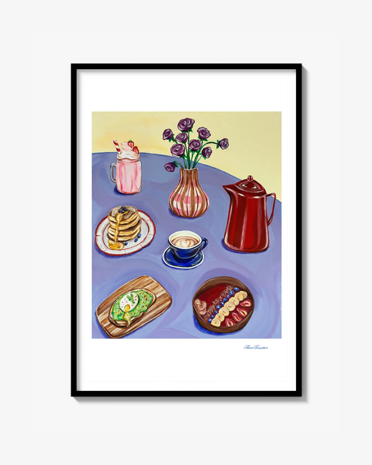 Lilac Brunch - Poster