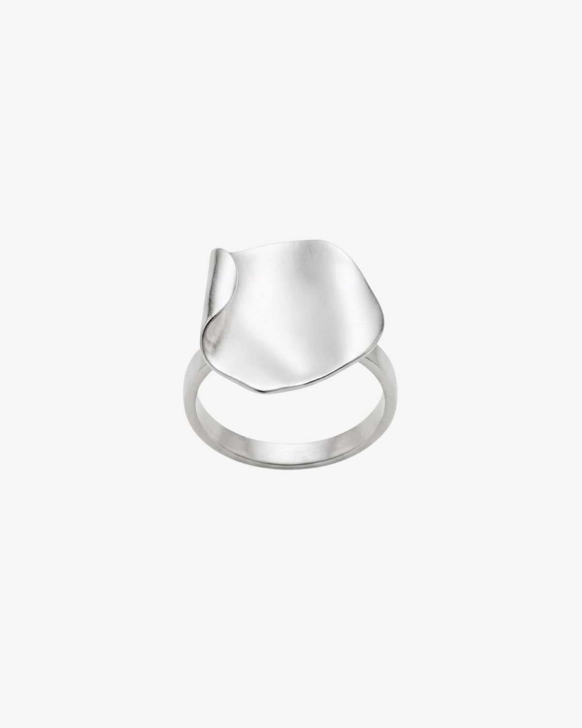 Rosa ring - handmade silver ring