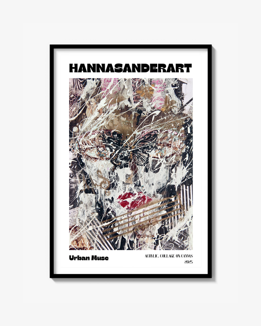 Urban Muse (Cropped) Fine Art Print