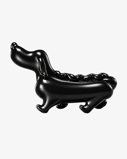 Bunzo the hotdog Skulptur