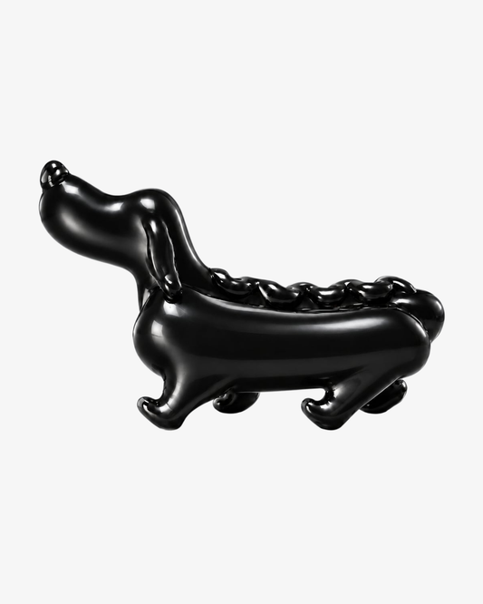 Bunzo the hotdog Sculpture