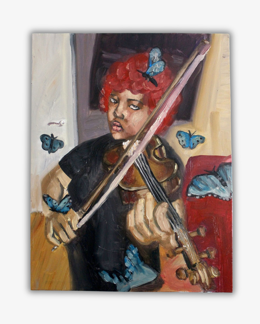 The Appearance Of Butterflies During Allegro - Original