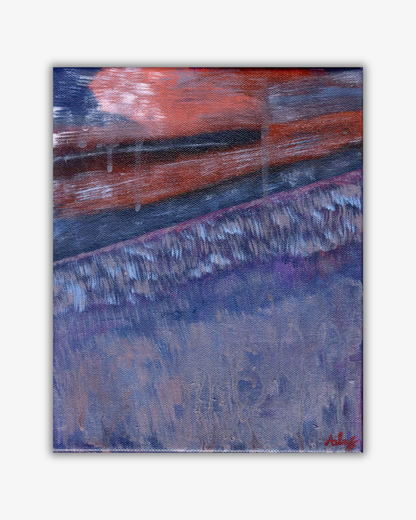 Original acrylics painting: Balscadden Bay