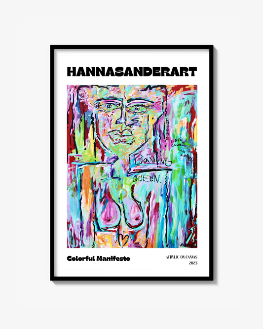 Colorful Manifesto Fine Art Print