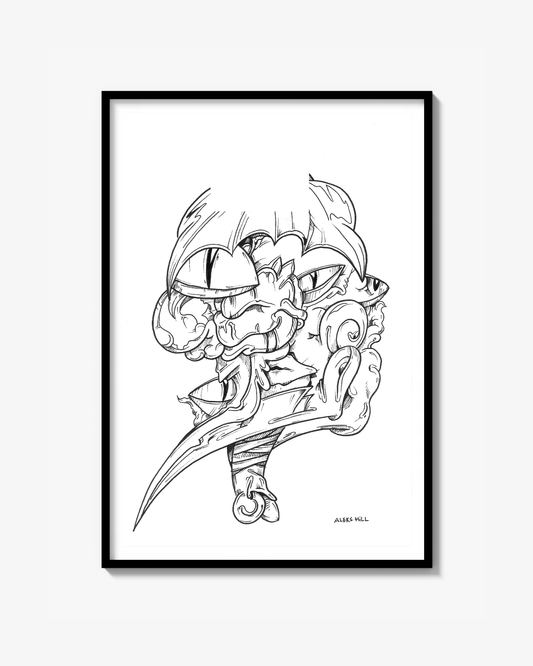 'Sharp Eyes' - Print