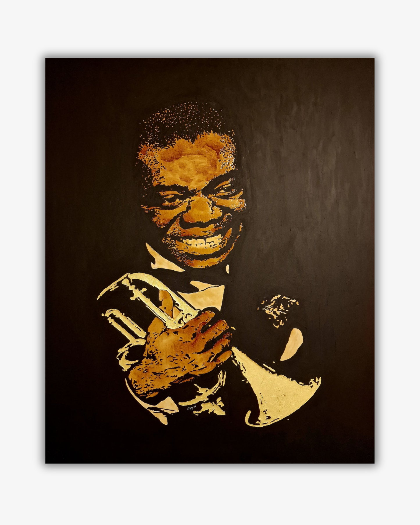 Louis Armstrong - Tribute in coffee Original