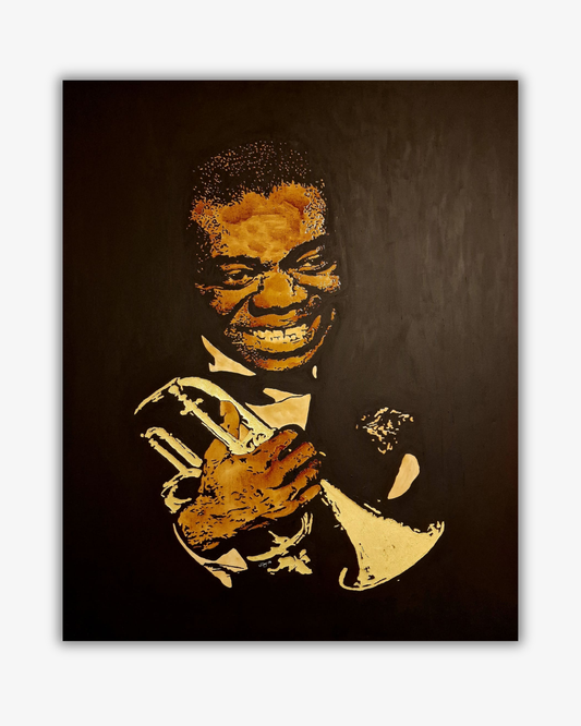 Louis Armstrong - Tribute in coffee Original