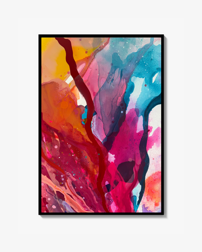 BE BOLD - BE COLOURFUL Print