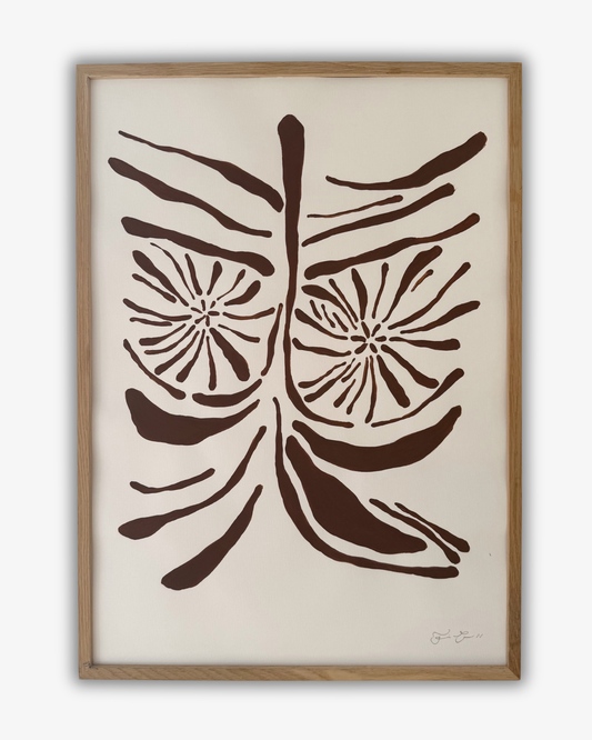 Original 1:1 - A part of our body - Mørkebrun Stor