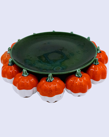 PUMPKIN CROWN PLATE