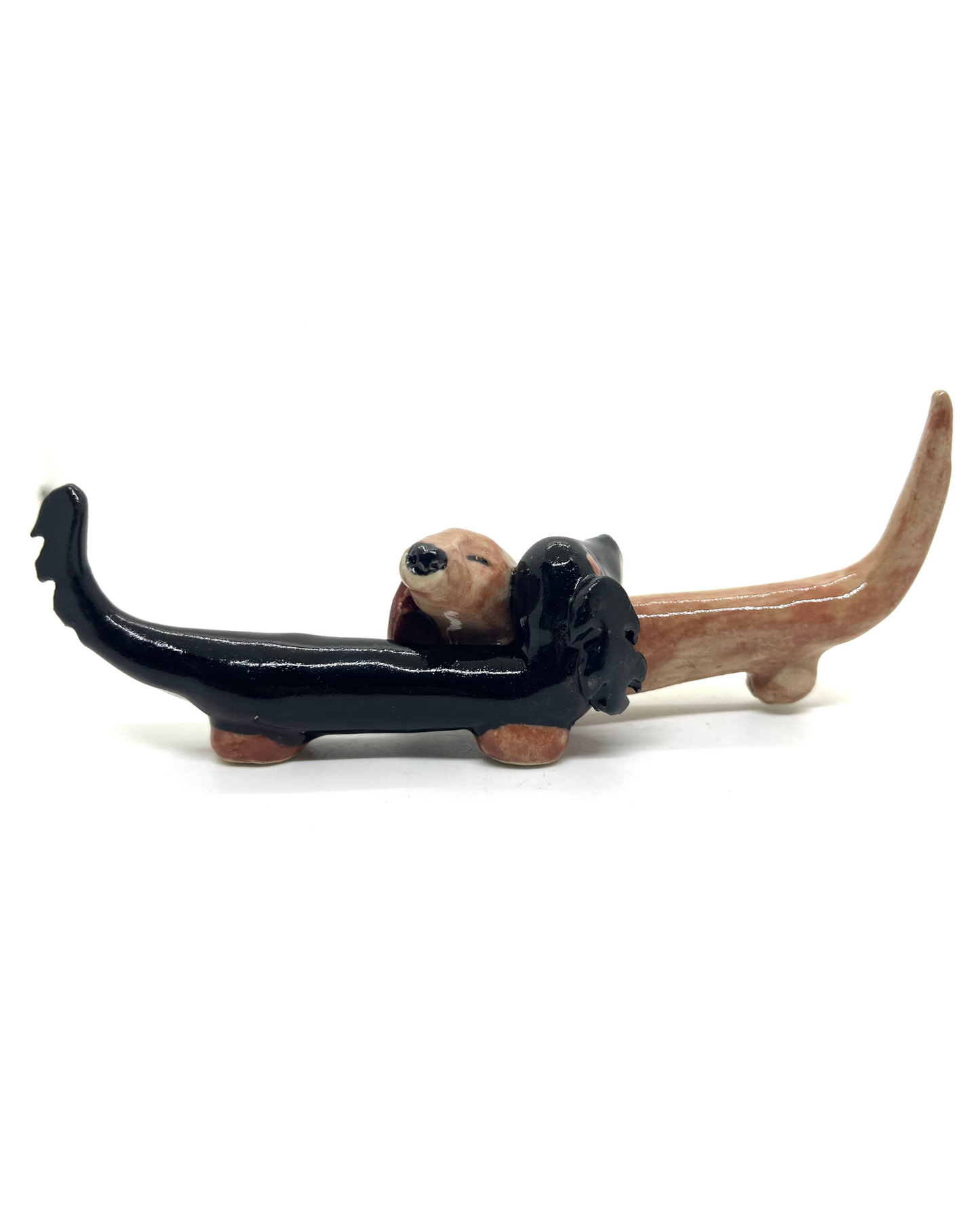 Keramik Butter Dachshund - lovers