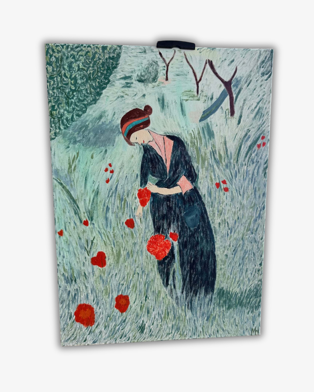 Gathering Wildflowers Original