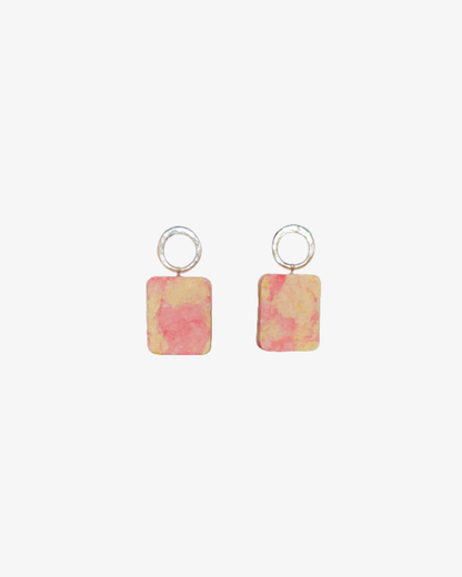 Wear the color - Sød Rosa-Ørering