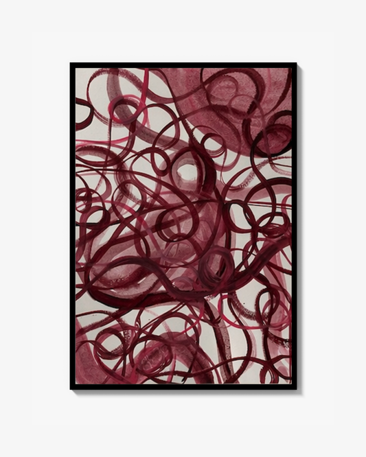 LOST IN RED. Poster