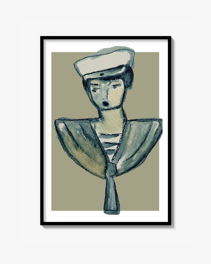 "Little sailor" Poster