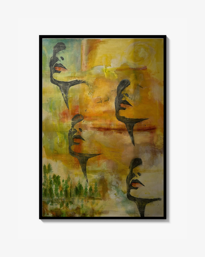 My faces Poster