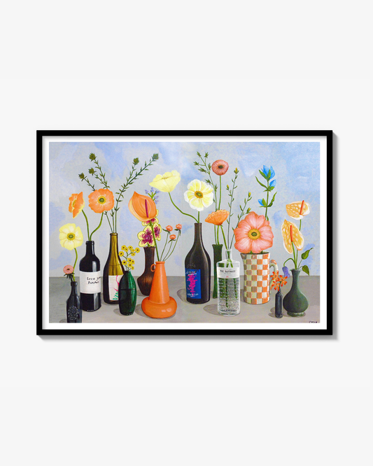 THE THIRSTY BOTANIST - Poster