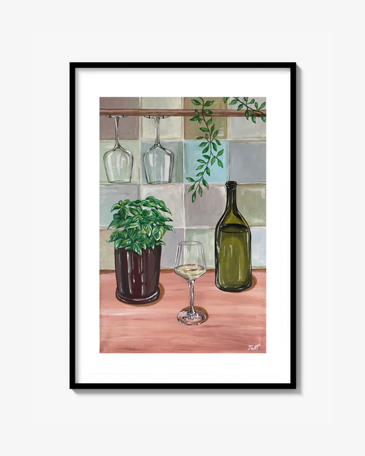 White Wine - Poster