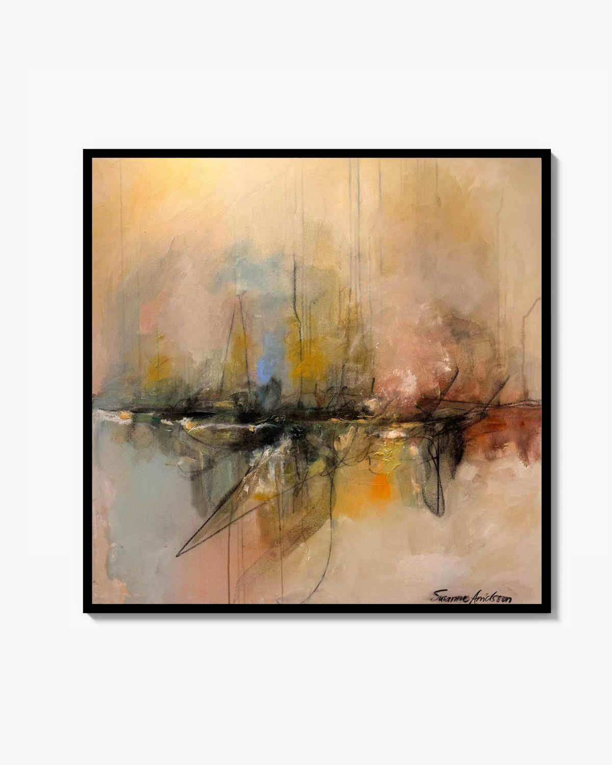 Braking waves - Canvas Print