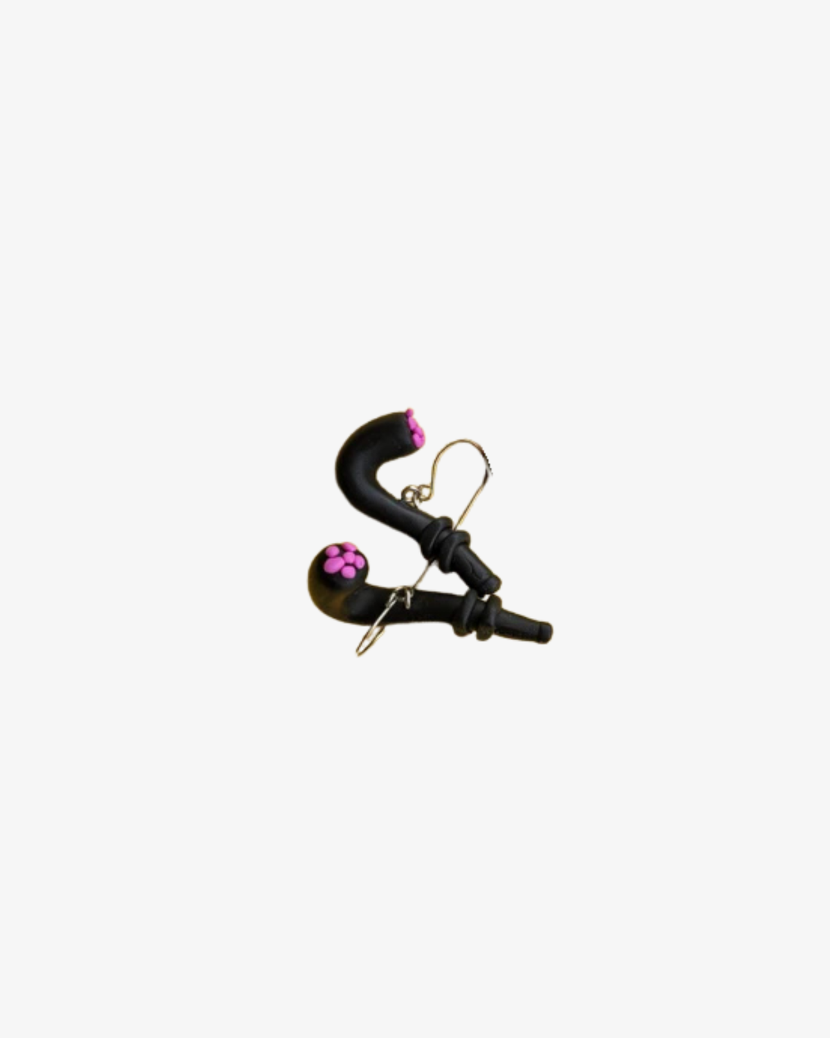 Licorice pipes Earrings