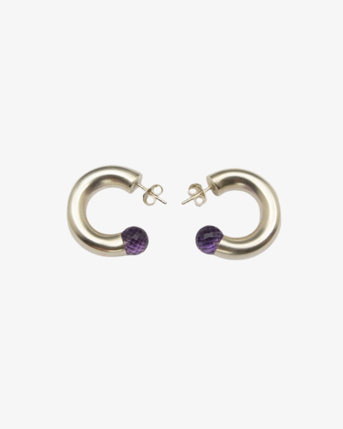 Ametist earrings