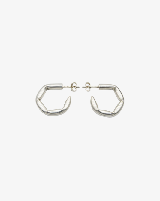 Frilly earrings