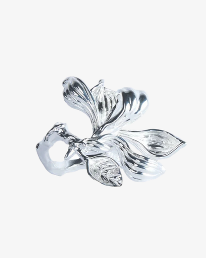 Veil Magnolia Sølv ring