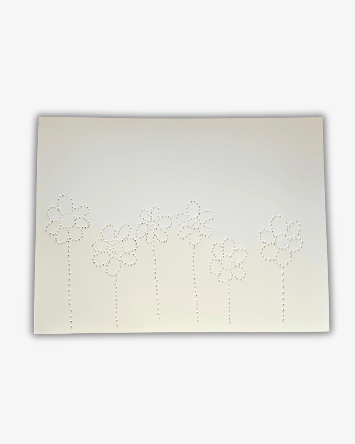Flower garden paper Original