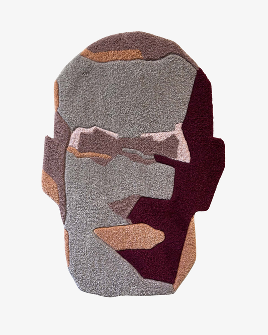 "F" - Handmade Wall Art 100% wool