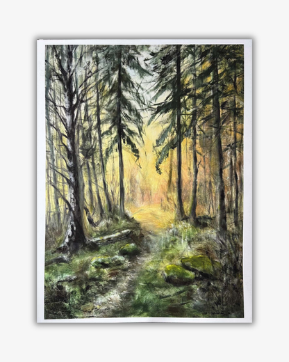 Towards the light - Fine Art Print